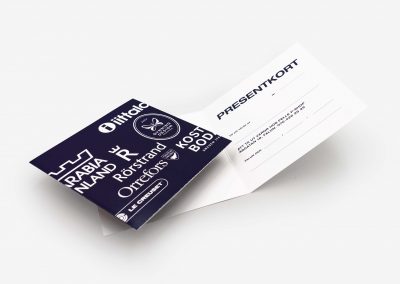 Presentkort 145×145, 4 sid